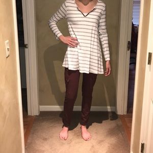 Beautiful striped long sleeve tunic!!